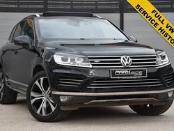 Black Used 2015 VW Touareg R-line SUV | £14,995 (Good price)