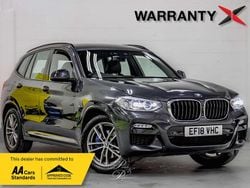 Grey Used 2018 BMW X3 M Sport SUV | £21,995 (Fair price)