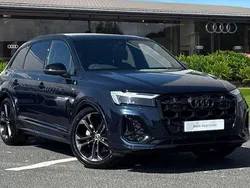 Blue Used 2025 Audi Q7 Black Edition SUV | £61,750 (Expensive)