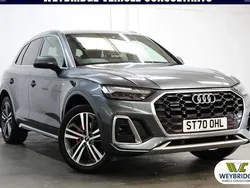 Grey Used 2020 Audi Q5 S-Line SUV | £29,495 (A bit pricey)
