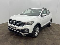 White Used 2021 VW T-Cross SE SUV | £16,299 (Fair price)