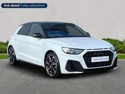 White New 2025 Audi A1 Black Edition Hatchback | £26,904 (Fair price)