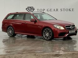Red Used 2014 Mercedes E63 AMG AMG Estate | £23,395