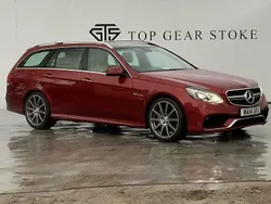 Red Used 2014 Mercedes E63 AMG AMG Estate | £23,395