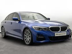 Blue Used 2021 BMW 320 M Sport Sedan | £24,250 (Fair price)