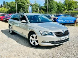 Beige Used 2016 Skoda Superb SE Technology Estate | £8,995 (A bit pricey)