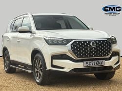 White Used 2022 Ssangyong (KGM) Rexton SUV | £20,295