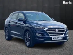 Blue Used 2018 Hyundai Tucson Premium SUV | £12,634 (Fair price)