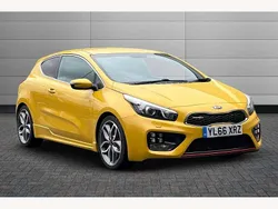 Yellow Used 2017 Kia ProCeed Hatchback | £12,495 (Fair price)