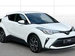 White Used 2021 Toyota C-HR Design SUV | £18,704 (Good price)