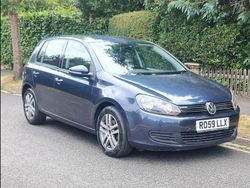 Blue Used 2009 VW Golf VI SE Hatchback | £4,995 (Fair price)