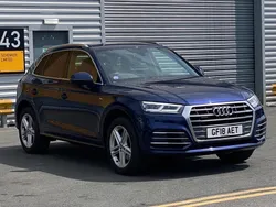 Blue Used 2018 Audi Q5 S-Line SUV | £17,999 (Fair price)