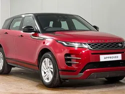 Red Used 2022 Land Rover Range Rover evoque R-Dynamic Estate | £25,500 (Fair price)
