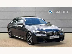 Grey Used 2022 BMW 520 M Sport Sedan | £27,995 (A bit pricey)