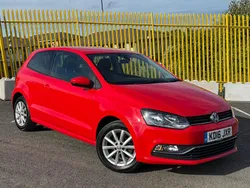 Red Used 2016 VW Polo Match Hatchback | £7,394 (Fair price)