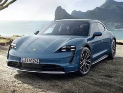 Neptune blue Used 2022 Porsche Taycan Cross Turismo Sedan | £54,950 (Fair price)