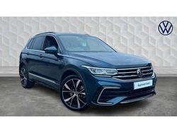 Blue Used 2021 VW Tiguan R-line SUV | £28,500 (Fair price)