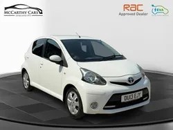 White Used 2012 Toyota Aygo Hatchback | £3,795 (Fair price)