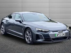 Grey Used 2022 Audi e-tron GT quattro Comfort Sedan | £45,150 (Fair price)