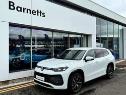 White New 2025 VW Tayron R-line SUV | £40,999 (Good price)