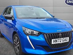Blue Used 2022 Peugeot 208 Allure+ Hatchback | £13,274 (Fair price)