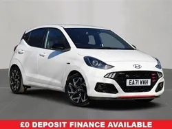 White Used 2021 Hyundai i10 N Line Hatchback | £12,500 (Fair price)