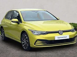 Yellow Used 2021 VW Golf VIII Life Hatchback | £16,495 (Good price)