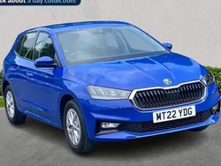 Blue Used 2022 Skoda Fabia Comfort Hatchback | £12,490 (Fair price)