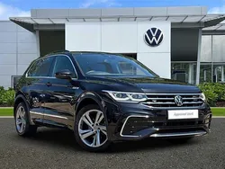 Black Used 2023 VW Tiguan R-line Edition SUV | £26,991 (Fair price)
