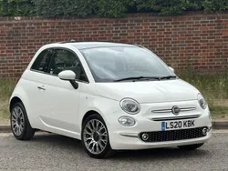 White Used 2020 Fiat 500 Star Hatchback | £9,799 (Fair price)
