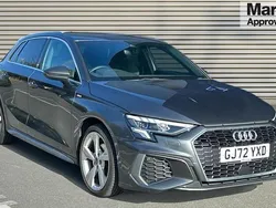 Grey Used 2022 Audi A3 S-Line Hatchback | £22,350 (Fair price)