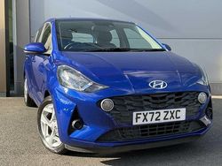 Blue Used 2022 Hyundai i10 SE Hatchback | £10,990 (Fair price)