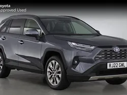 Decuma grey Used 2022 Toyota RAV4 Hybrid SUV | £24,385 (Fair price)