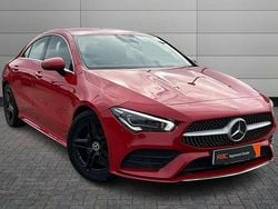 Red Used 2019 Mercedes CLA200 AMG Line Premium Coupe | £21,331 (Fair price)