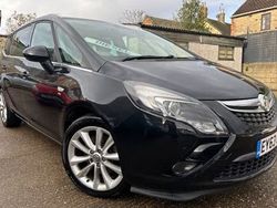 Black Used 2013 Vauxhall Zafira MPV | £3,495 (Fair price)