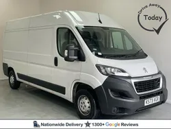 White Used 2023 Peugeot Boxer Premium Van | £17,950 (Good price)