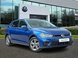 Blue Used 2022 VW Polo R-line Hatchback | £18,391 (Fair price)