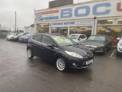 Black Used 2011 Ford Fiesta Titanium Hatchback | £4,195 (Fair price)