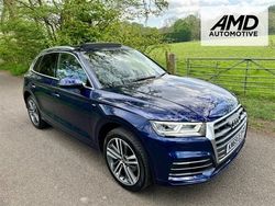 Blue Used 2019 Audi Q5 S-Line SUV | £19,490 (Fair price)