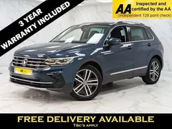 Blue Used 2020 VW Tiguan Elegance SUV | £22,895 (Fair price)