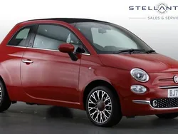 Used 2022 Fiat 500C Red Cabriolet | £14,749 (Expensive)