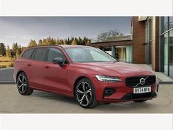 Red Used 2024 Volvo V60 Ultra Estate | £37,495 (Expensive)