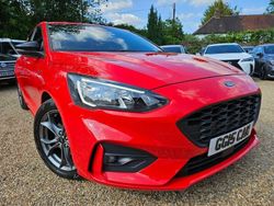 Red Used 2018 Ford Focus ST-Line Hatchback | £10,490 (Fair price)