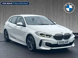 White Used 2020 BMW 118 M Sport Hatchback | £17,499 (Fair price)