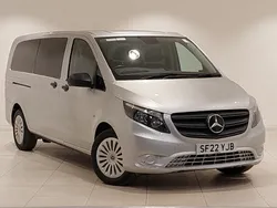 Silver Used 2022 Mercedes Vito MPV | £33,998 (Expensive)