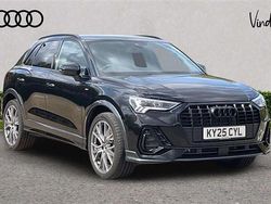 Black Used 2025 Audi Q3 Black Edition SUV | £35,229 (Fair price)