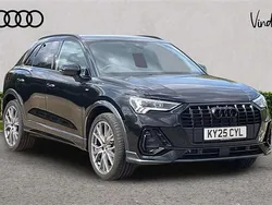 Black Used 2025 Audi Q3 Black Edition SUV | £35,676 (Fair price)