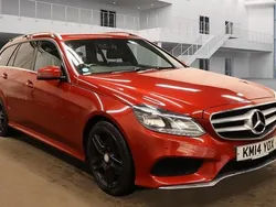 Red Used 2014 Mercedes E250 AMG Estate | £7,988 (Super price)