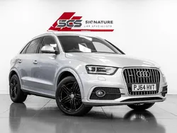Silver Used 2014 Audi Q3 S-line plus SUV | £10,295 (Fair price)