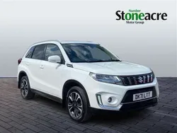 White Used 2021 Suzuki Vitara SZ5 SUV | £16,500 (Fair price)